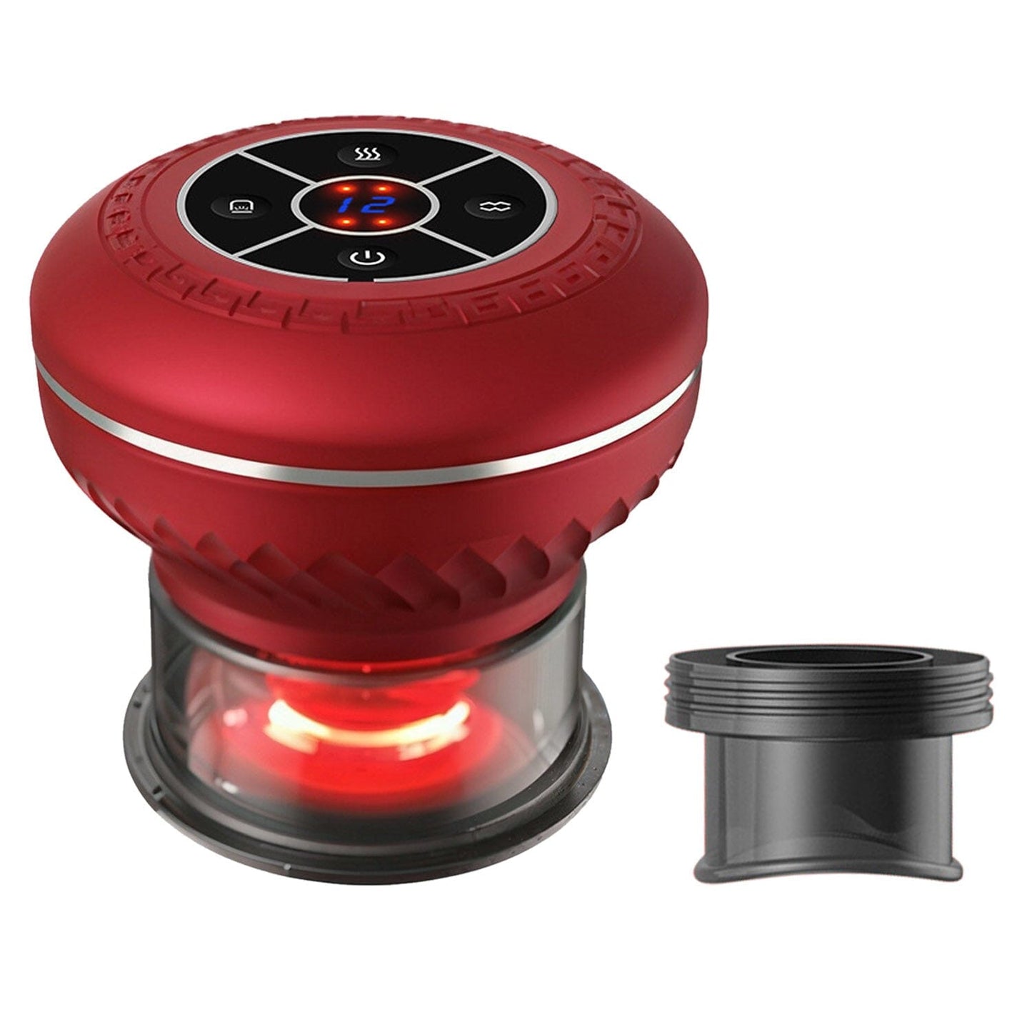 Skorter | Cuppin Therapy Massage Device with Red Light Heat Treatment 16 Level Temperature