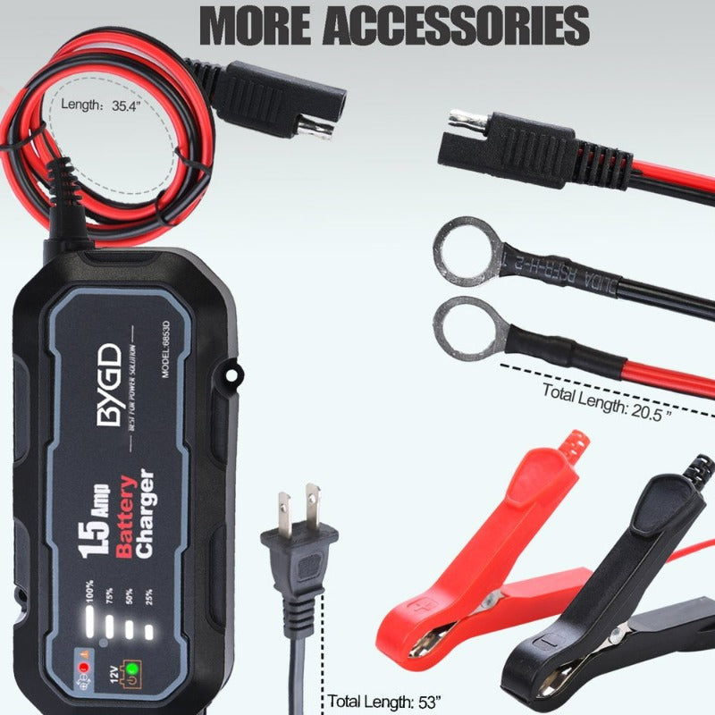 Skorter | 12V Portable Power Bank Charger Lithium Jump Starter 1500Mah Car Battery Booster Pack