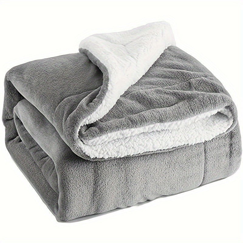 Skorter | Sherpa Fleece Blanket - Soft and Warmer, Suitable for Sofa and Couch, All-Season