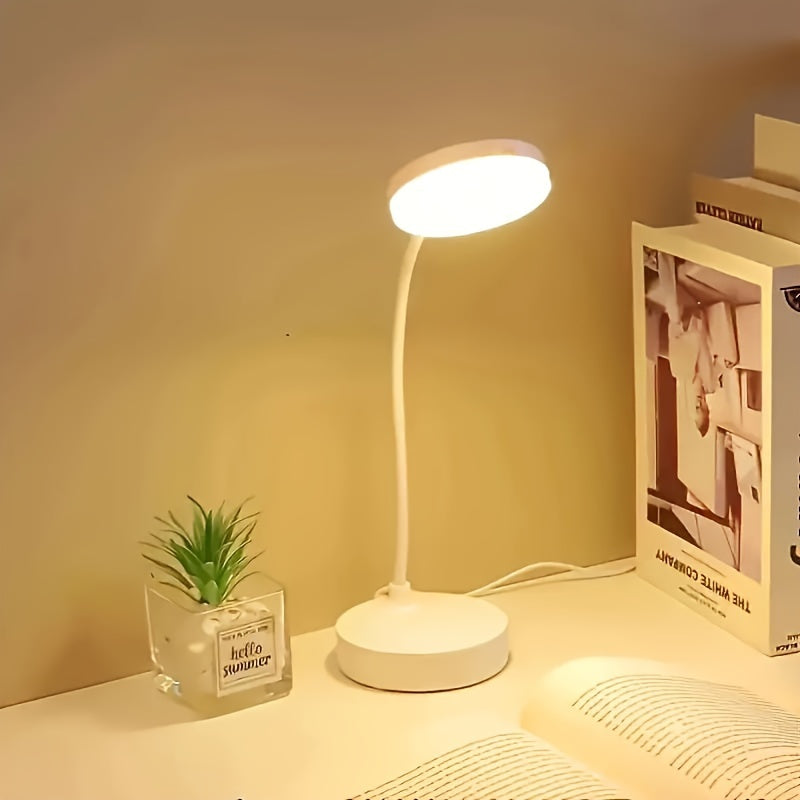 Skorter | FlexiLight - LED Desk Lamp with 3-Level Dimming and USB Power