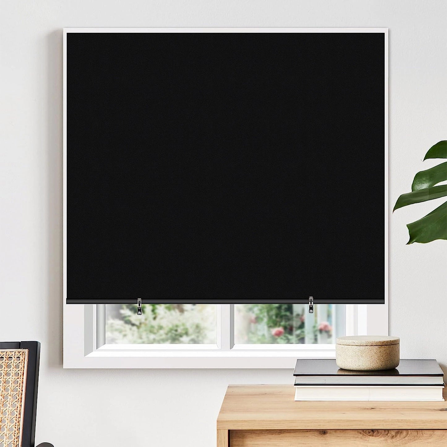 Skorter | 1 Pc Darkening Curtains - Portable Window Covering for Travel, Bedroom and Night Workers