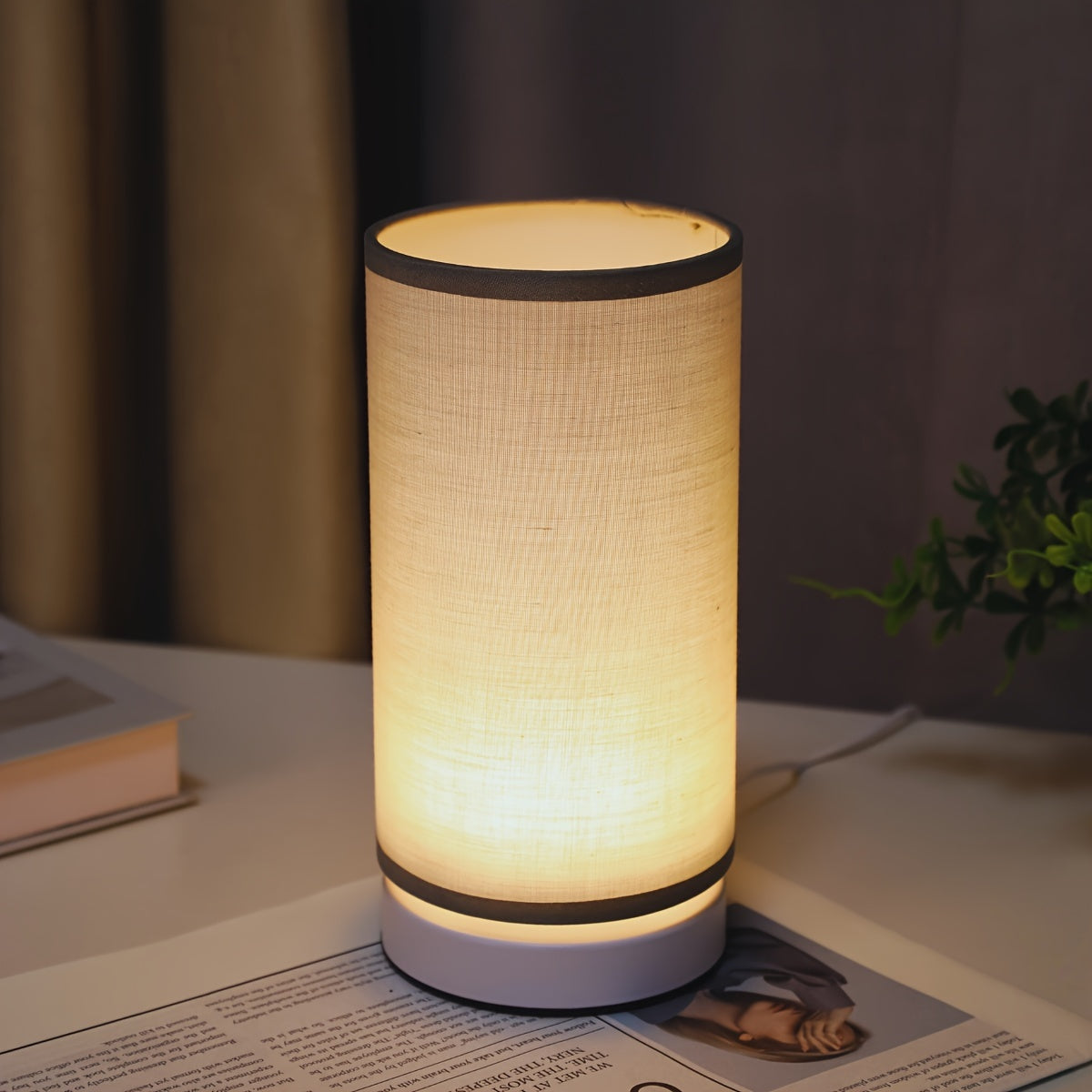 Skorter | ModernLicht - Cylinder USB Table Lamp