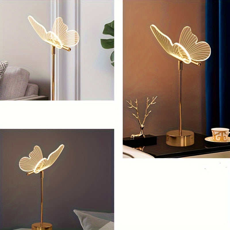 Skorter | LumiButterfly - USB-powered Butterfly Table Lamp, Artistic LED Night Light