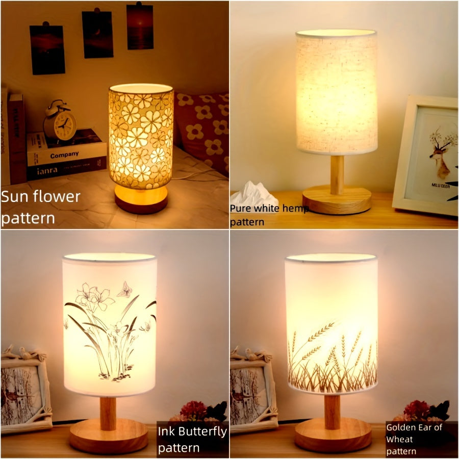 Skorter | HoutLys - Adjustable LED Table Lamp with USB Power