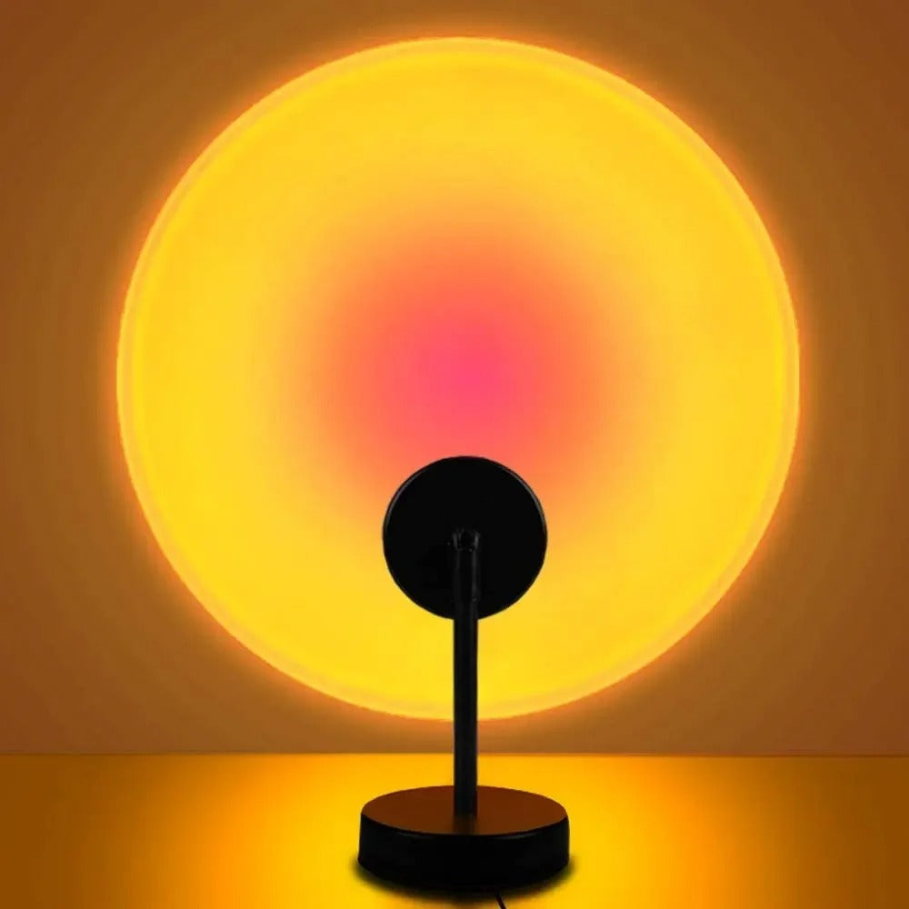Skorter | l Stylish Retro Table Lamp with Sunset