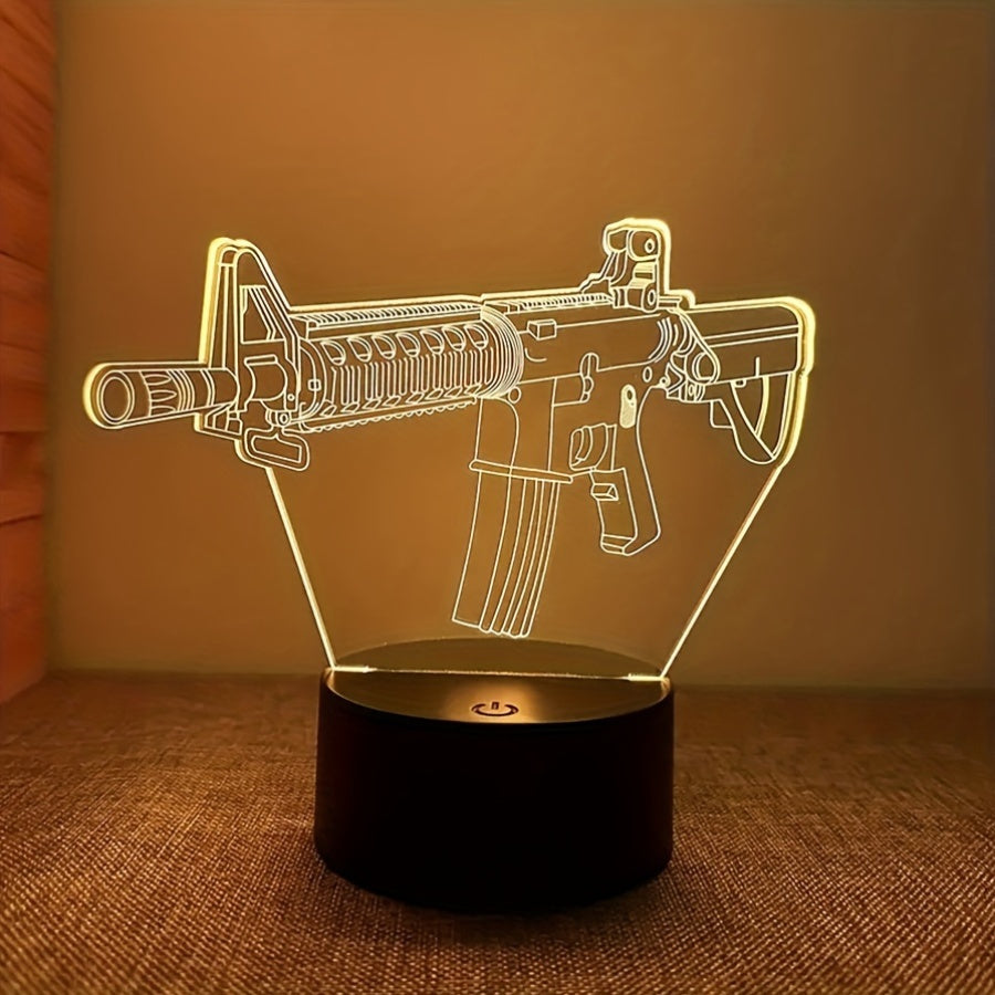 Skorter | GeoLight - 3D Geometric LED Desk Lamp with Touch Control