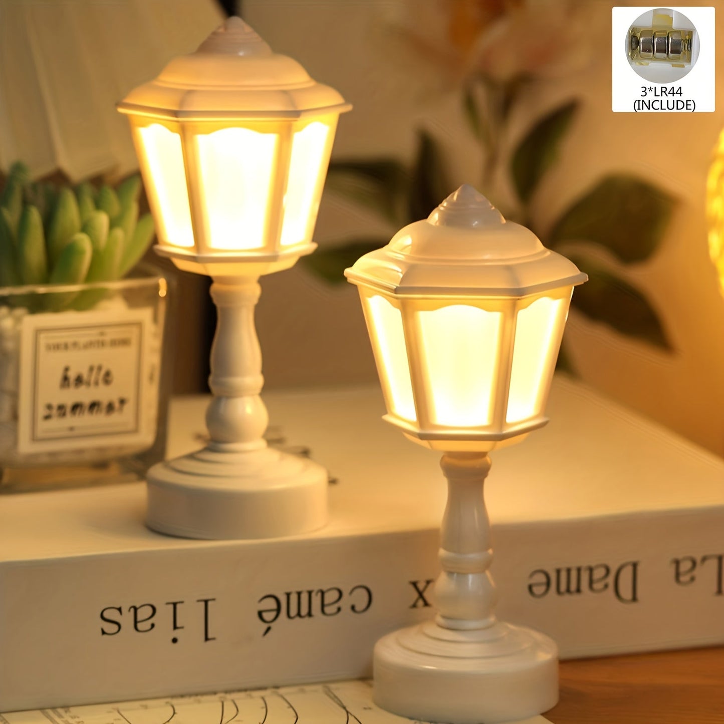 Skorter | RetroLight - Mini Retro LED Desk Lamp for Bedroom Decoration
