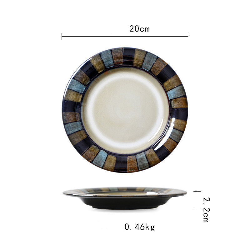 Skorter hollow element in porcelain - Mosaic