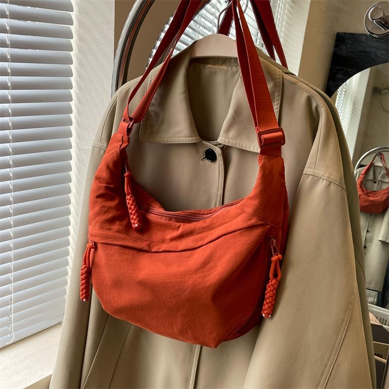 Skorter | EVERCARRY – Nylon Shoulder Bag with Smart Compartments for Everyday Use