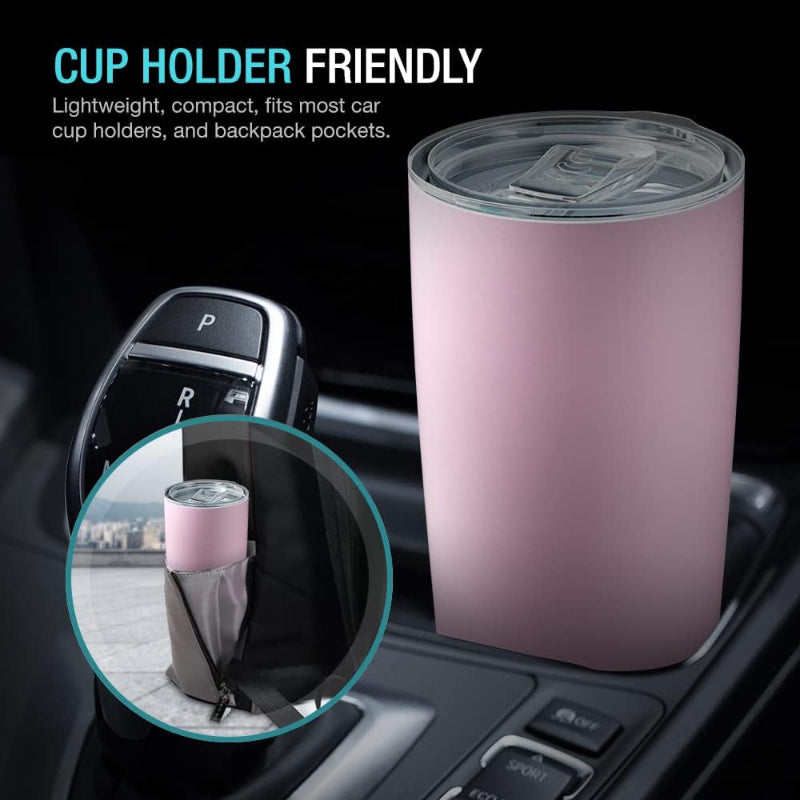 Skørter | 20oz Stainless Steel Travel Mug, Vacuum Insulated with Lid and Straw for Hot and Cold Beverages