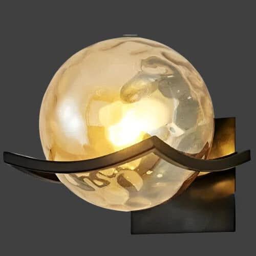 Skorter | Modern LED Wall Lamp with Glass Panel