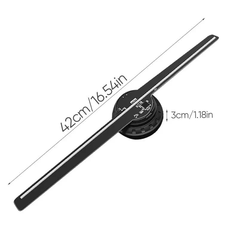 Skorter | 3D Hologram LED Fan Projector – High-Resolution Visual Display for Home, Business & Events