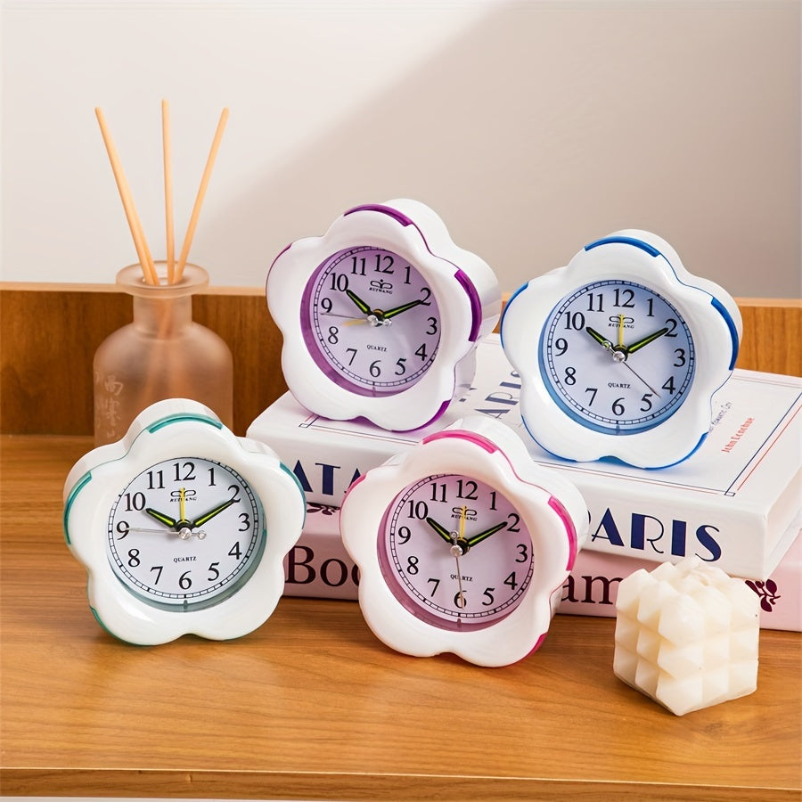 Skorter | BloomTime - Cute Flowers Alarm Clock for Bedroom and Students
