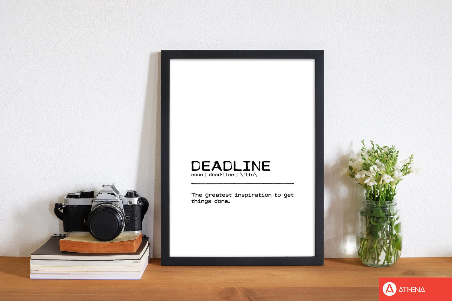 Skorter | Frist Inspiration Definition Quote Print By Orara Studio