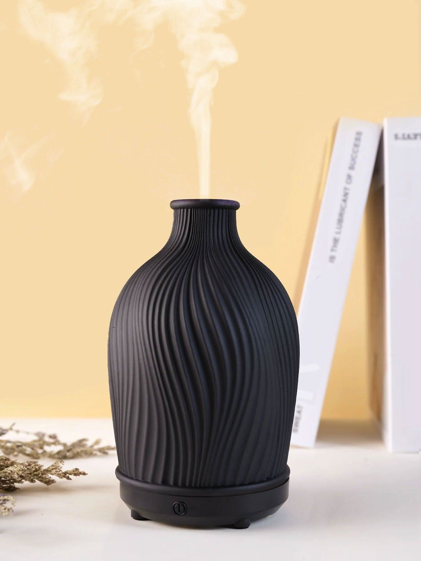 Skorter | Boho Vase Essential Oil Humidifier – Polyresin Ultrasonic Diffuser