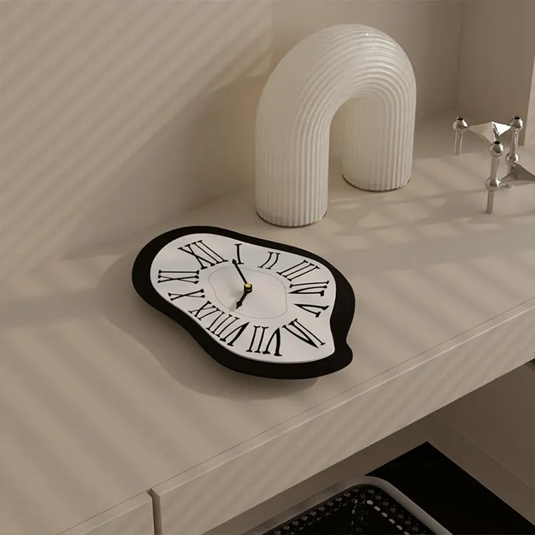 Skorter | AbstractTick - Surrealistic Roman Wall Clock