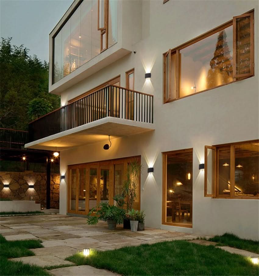 Skorter | Modern Waterproof LED Wall Lamp for Indoor & Outdoor