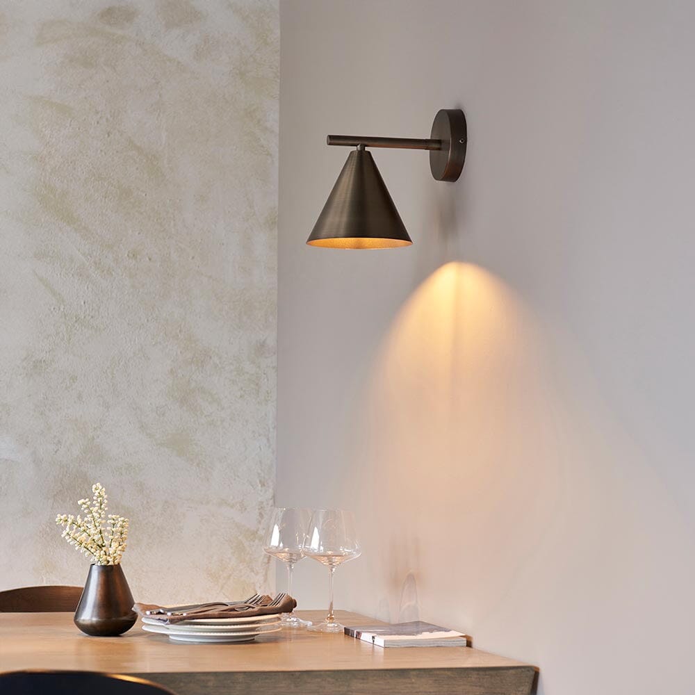 Skorter | Devonte Bronze Wall Lamp