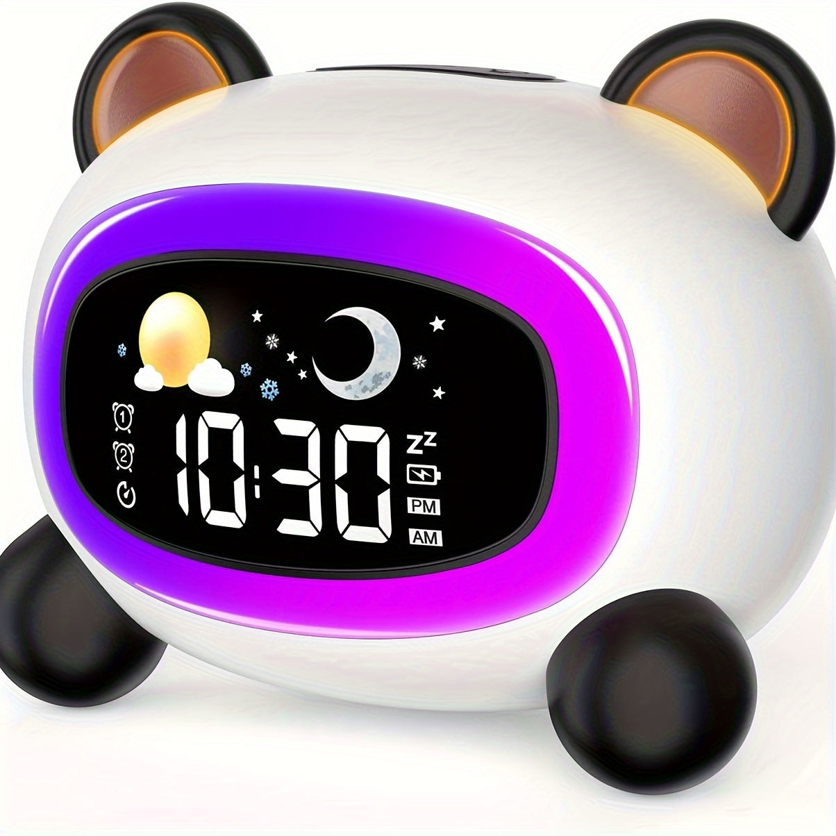 Skorter | DreamTime - Sleep Training Alarm Clock with Night Light and Dual Alarms