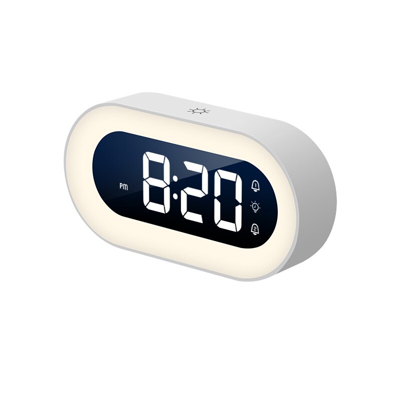 Skorter | Digital Alarm Clock with Nightlight – Lumino