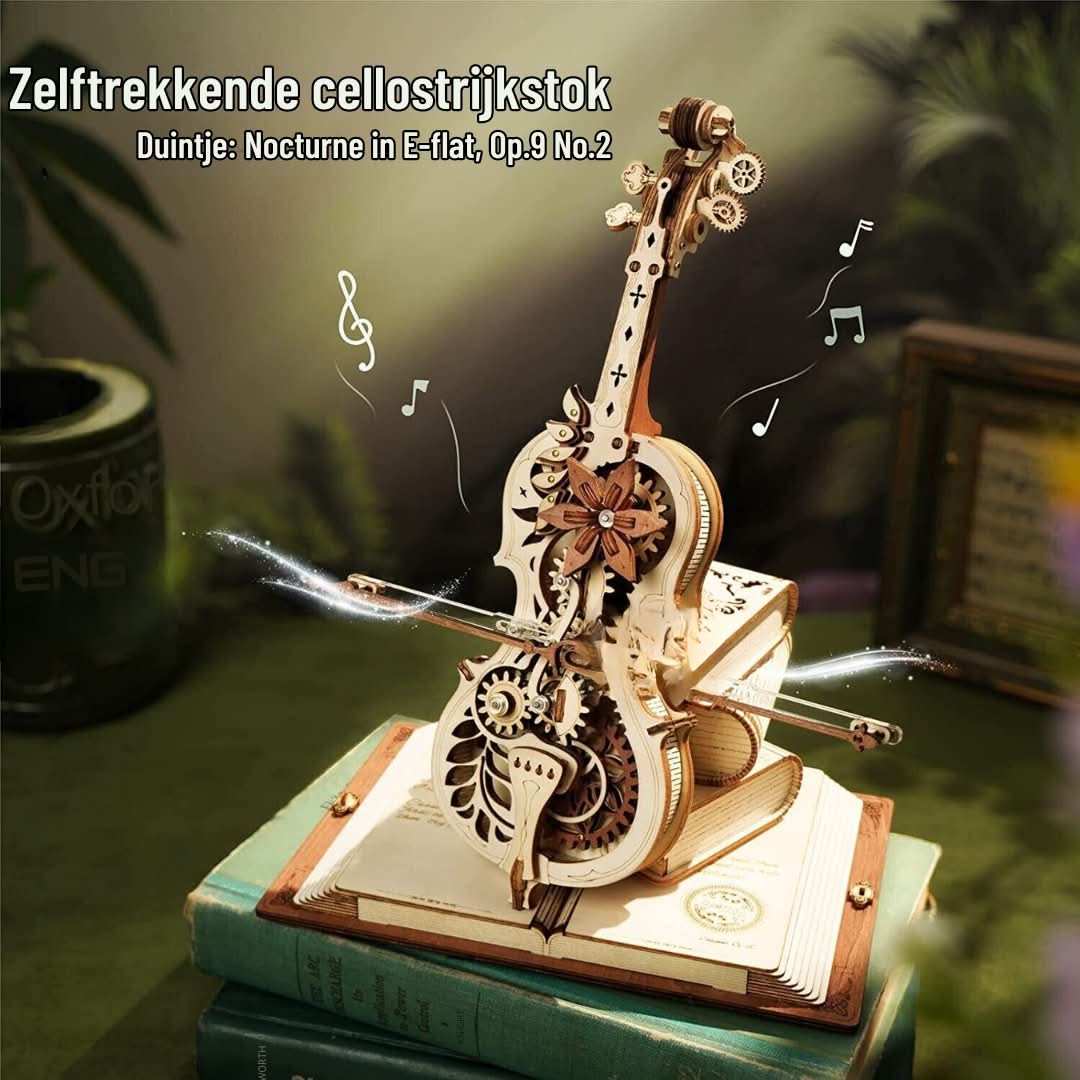 Skorter | Diy Tre Cello | Self-Playing Musical Instrument