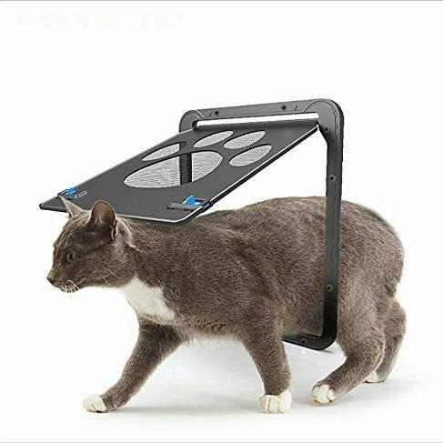 Skorter | Dog or cat small screen locking flap door magnetic automatic glide protector
