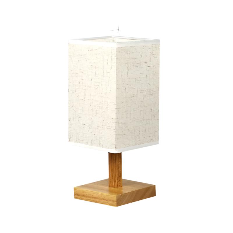 Skorter | LuxeGlow - USB Table Lamp with Fabric Shade – Modern LED Night Light