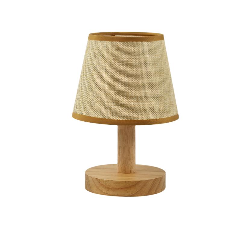 Skorter | LumiWood - Dimmable LED Table Lamp made of Wood for Bedroom & Living Room