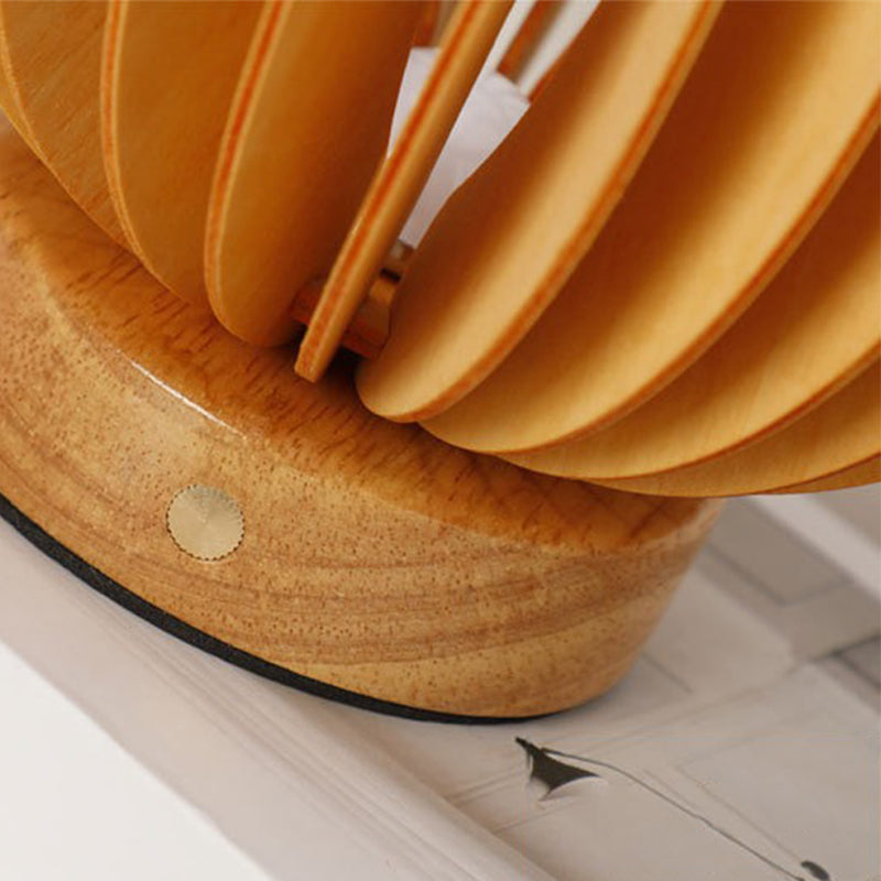 Skorter | PumpkinGlow - Table lamp with LED lighting in rustic style