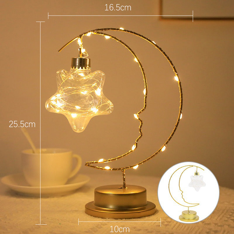 Skorter | LunaGlow – Moon LED Decorative Night Lamp – Romantic Table Lamp
