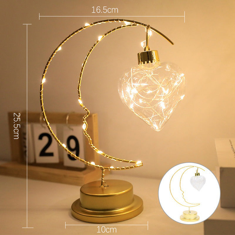 Skorter | LunaGlow – Moon LED Decorative Night Lamp – Romantic Table Lamp