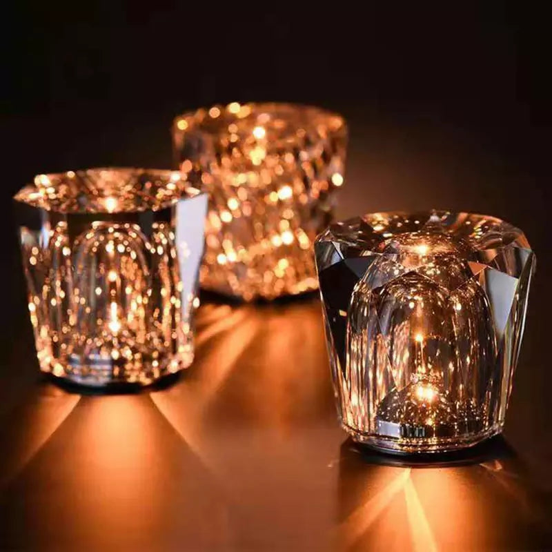 Skorter | Crystal Lamp Wireless Table Lamp