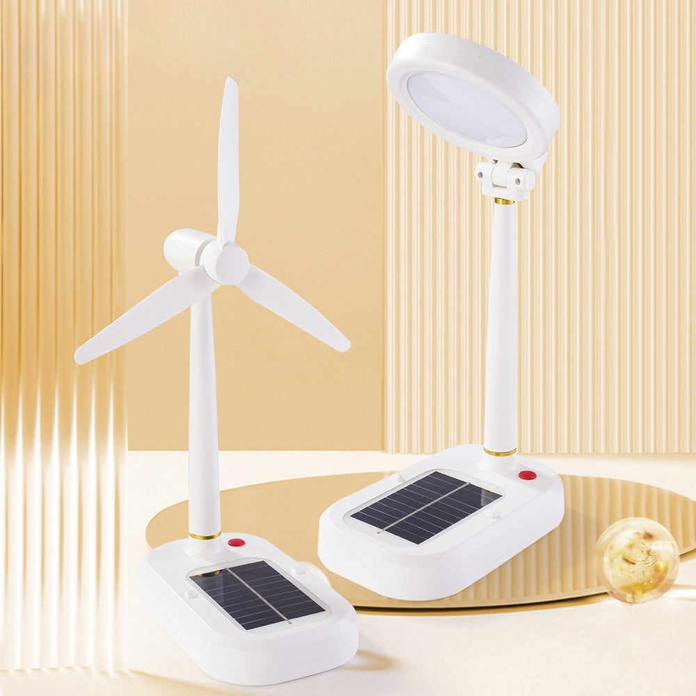 Skorter | SolarBreeze - Light with Fan – Multifunctional Table Lamp for Home & Office