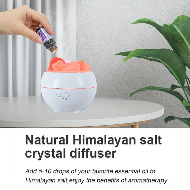 Skorter | 3 in 1 Salt Lamp Essential Oil Diffuser