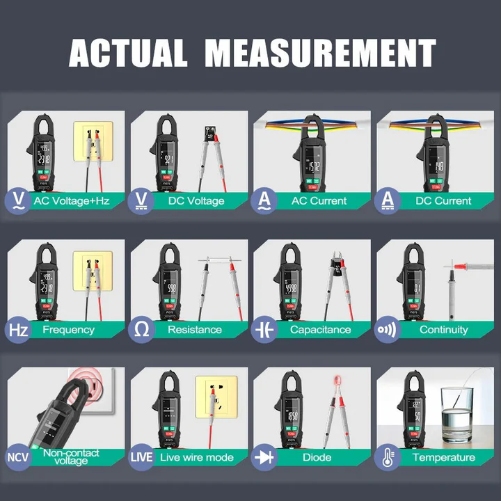 Skorter | AC DC Clamp Electric Meter