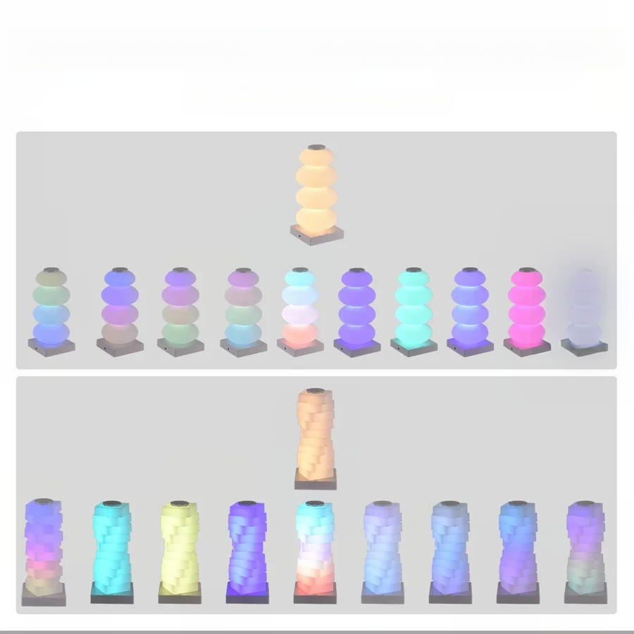 Skorter | RGB LED Bedside Lamp with Touch Control