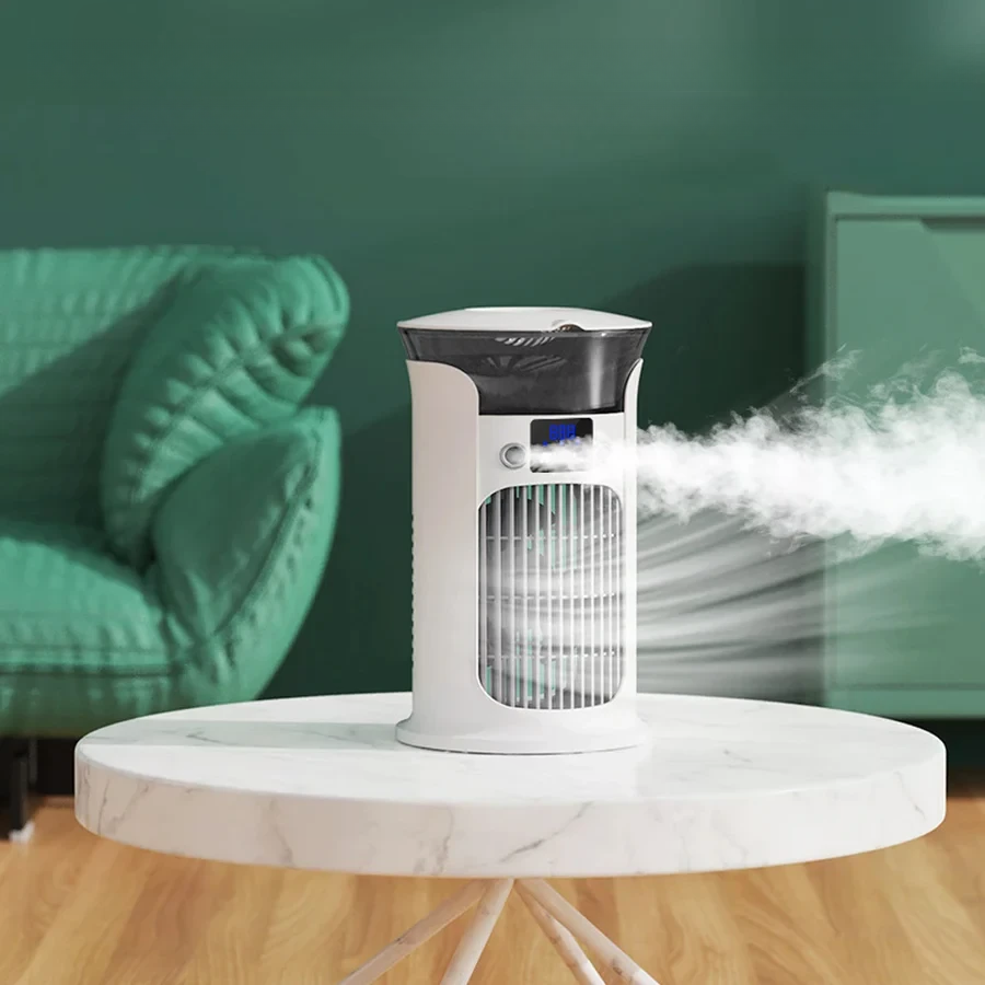 Skorter | Mini Portable Air Conditioner with LED Light and Humidifier