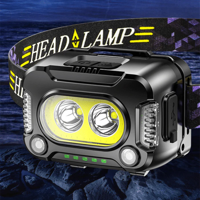 Skorter | Powerful USB Rechargeable Headlamp
