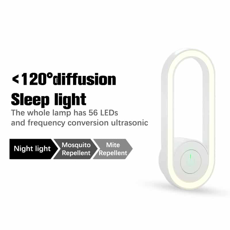 Skorter | Ultrasonic LED Mosquito Repellent Night Light