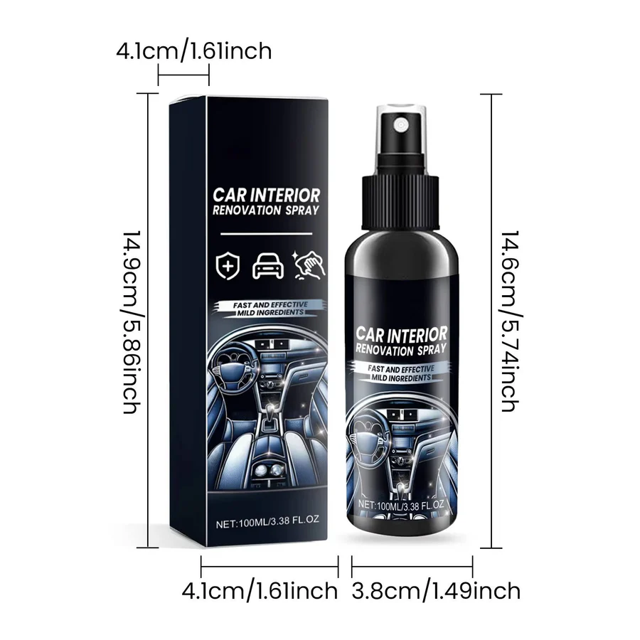 Skorter | Car Interior Cleaner Spray, Multi-Surface Formula with UV Protection