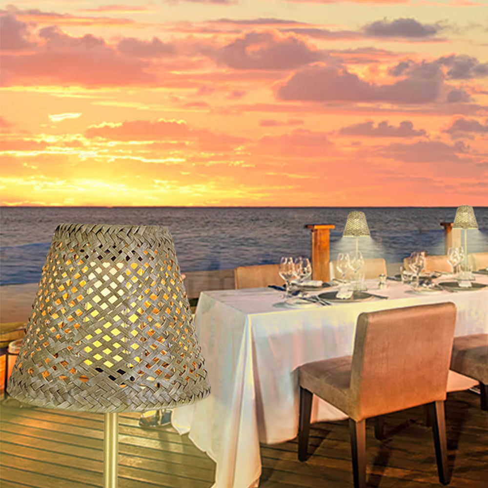 Skorter | LumiTerras – Wireless LED Table Lamp, Dimmable Outdoor Lighting for the Terrace and Garden
