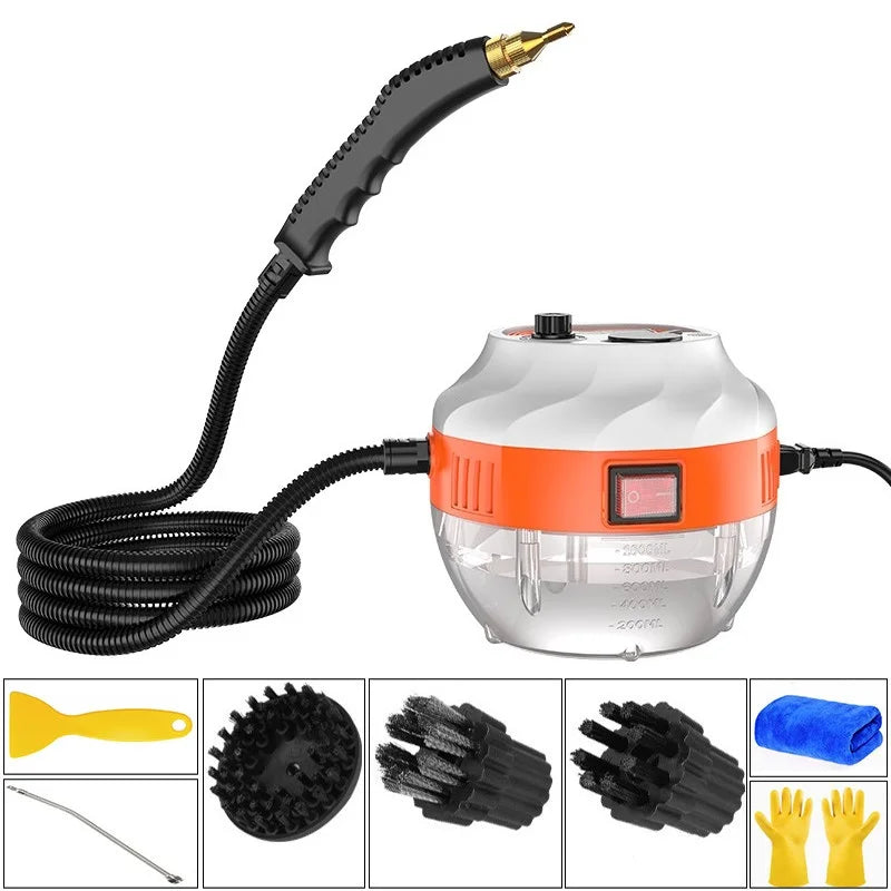 Skorter | 2800W High-Pressure Steam Cleaner – Powerful Home & Car Cleaning Device
