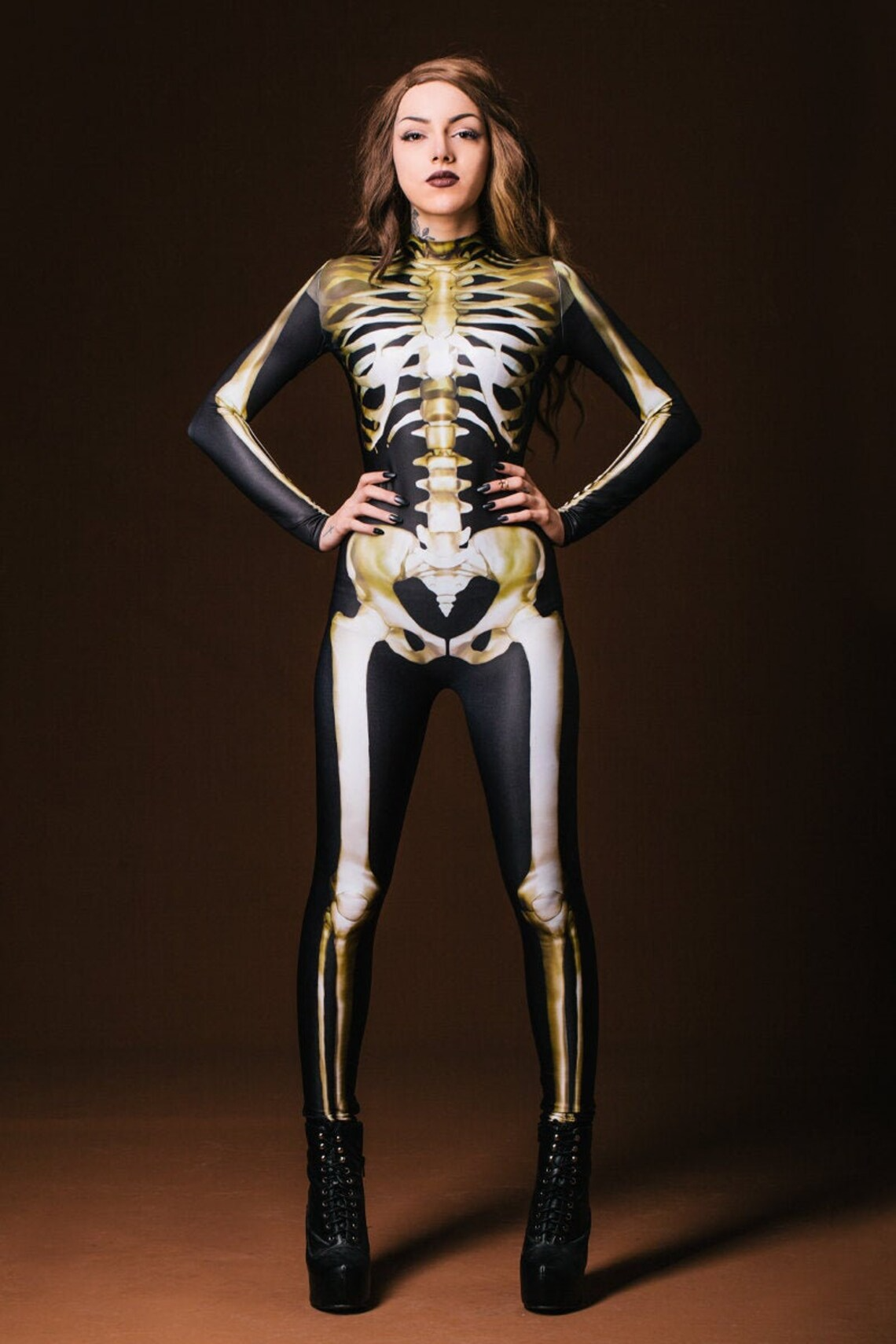 Skorter | GlowInTheDark BoneCurve Skeleton Costume