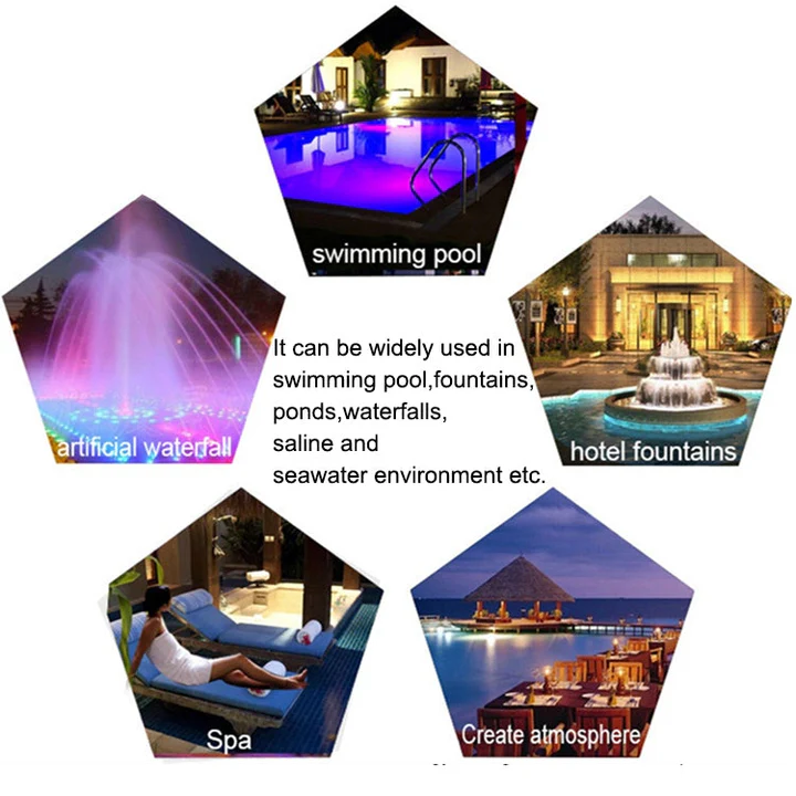 Skorter | 15W LED Stainless Steel Wall-Mounted Pool Light