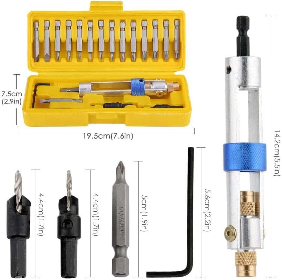 Skorter | Flippdrill Set - Rotatable Head For Accurate Drilling