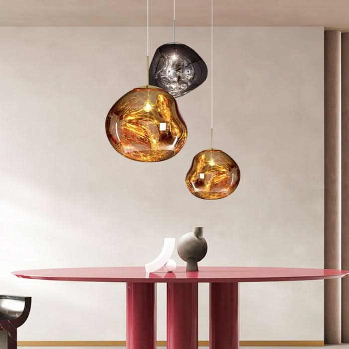 Skorter | Dynamic Acrylic LED Ceiling Lamp with Mirror Finish