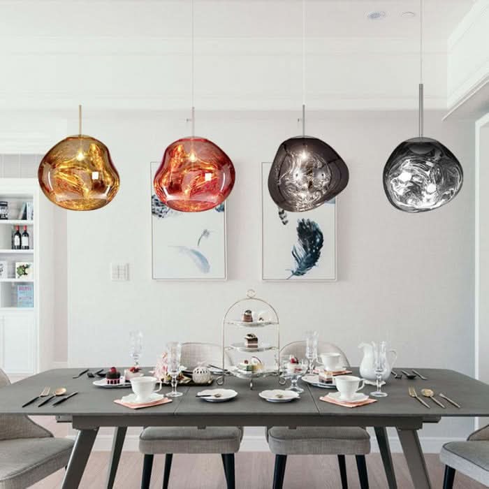 Skorter | Dynamic Acrylic LED Ceiling Lamp with Mirror Finish