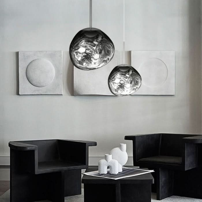 Skorter | Dynamic Acrylic LED Ceiling Lamp with Mirror Finish