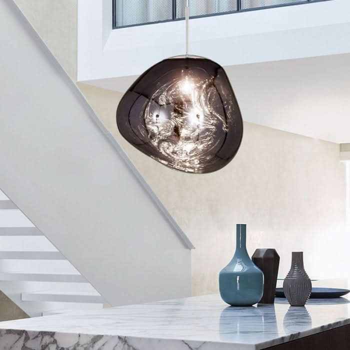Skorter | Dynamic Acrylic LED Ceiling Lamp with Mirror Finish