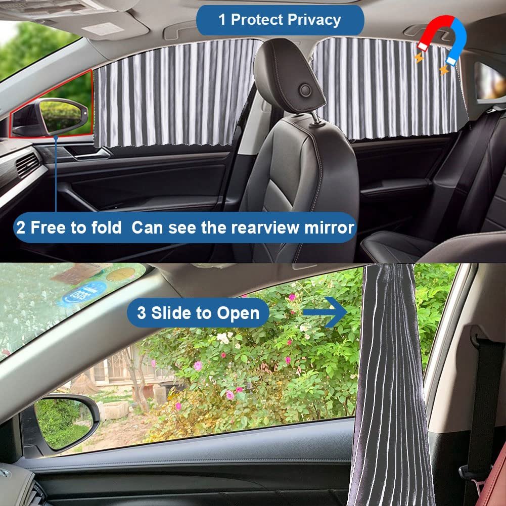 Skorter | Universal Fit Magnetic Car Side Window Privacy Sunshade
